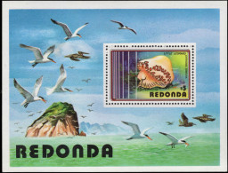 Antigua 1980 Redonda Little Leopard Souvenir Sheet Unmounted Mint. - 1960-1981 Autonomia Interna
