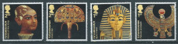 GROSSBRITANNIEN GRANDE BRETAGNE GB 2022 TUTANKHAMUN SET 4V USED SG 4743-6 MI 507881 YT 5475-8 SN 4303-6 - Used Stamps