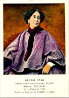 6-7-2023 (1 S 28) France - George Sand (painting) - Ecrivains