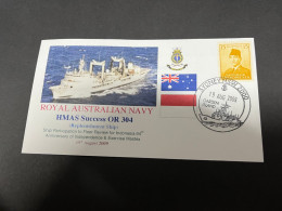 6-7-2023 (1 S 29) Royal Australian Navy Warship - HMAS Success Or 304 (Indonesia - Exercise Mastex) - Altri & Non Classificati