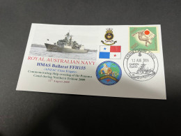 6-7-2023 (1 S 29) Royal Australian Navy Warship - HMAS Ballarat FFH 155 (Exercise Northern Trident 09 - Panama Canal) - Altri & Non Classificati
