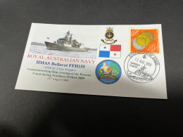 6-7-2023 (1 S 29) Royal Australian Navy Warship - HMAS Ballarat FFH 155 (Exercise Northern Trident 09 - Panama Canal) - Otros & Sin Clasificación