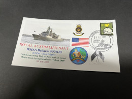 6-7-2023 (1 S 29) Royal Australian Navy Warship - HMAS Ballarat FFH 155 (Exercise Northern Trident 09 - New York Visit) - Altri & Non Classificati