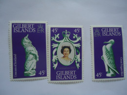GILBERT & ELLICE ISLAND  MNH STAMPS  CORONATION  BIRDS - Gilbert- Und Ellice-Inseln (...-1979)