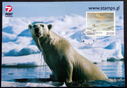 Greenland 2002 Cards   Minr.337    (lot 6291 ) - Briefe U. Dokumente