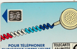 TELECARTE 50..  CORDON... - Telefonschnur (Cordon)