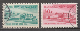 Nederlands Nieuw Guinea Dutch New Guinea 67 - 68 Used ; Nieuw Guinea Raad 1961 - Nederlands Nieuw-Guinea