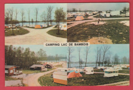 Bambois / Fosses-la -Ville  - Camping Du Lac  / 4 Vues... Tentes, Caravanes, Chalets / Années 60-70 ( Voir Verso ) - Fosses-la-Ville