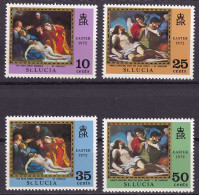 St. Lucia 304 - 307 Postfrisch, Ostern, Gemälde (Nr. 1729) - Pascua