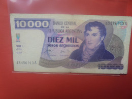 ARGENTINE 10.000 PESOS 1985 Circuler (B.29) - Argentine