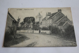 Belgique  DEVEREN  Pastoory En Kerk 1914 - Alveringem