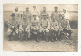 JC, Cp,  Carte Photo,  Militaires, Convalescence, Infirmières, Vierge - Personajes