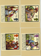 GRANDE BRETAGNE - BATAILLE D'EDGEHILL - CARTE MAXIMUM - N° Yvert  1624/1627 - Maximum Cards