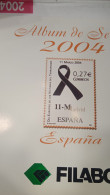 ESPAÑA  SPAIN  ESPAGNE  2004 SUPLEMENTOS FILABO 15 HOJAS COLOR) Montadas - Años Completos