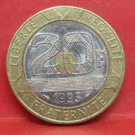 20 Francs Mont Saint-michel 1993 - TTB - Pièce Monnaie France - Article N°996 - 20 Francs