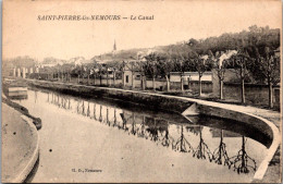 18006 Cpa 77 Saint Pierre Lès Nemours - Le Canal - Saint Pierre Les Nemours