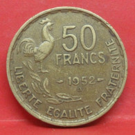 50 Francs Guiraud 1952 B - TTB - Pièce Monnaie France - Article N°1008 - 50 Francs