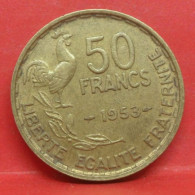50 Francs Guiraud 1953 - TTB - Pièce Monnaie France - Article N°1010 - 50 Francs