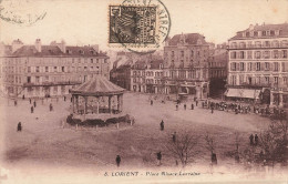 Lorient * La Place Alsace Lorraine * Le Kiosque à Musique - Lorient