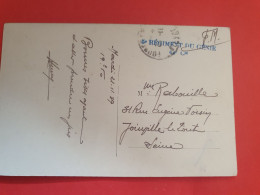 Carte Postale De Nevers En Fm Pour Joinville Le Pont En 1939 - Réf 1389 - Lettres & Documents