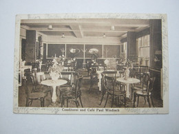 PLAUEN , Cafe , ,   Seltene Karte Um 1929 - Plauen