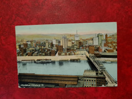 Carte PITTSBURG SKYLINE VUE - Pittsburgh