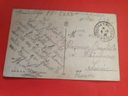 Carte Postale De Salonique En Fm Du SP 513 Pour La Savoie En 1917 - Réf 1420 - Guerra Del 1914-18