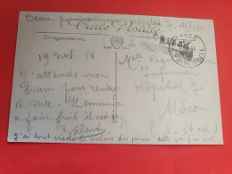 Carte Postale De Monaco En Fm Pour Mâcon En 1918 - Réf 1425 - Covers & Documents