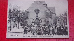 41 SALBRIS LA PROCESSION DES RAMEAUX  1917 - Salbris