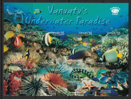 Vanuatu 2004 - Yvert 1189 à 1200 Neufs SANS Charnière - Scott#862 MNH - Poissons, Fish, Coraux - Vanuatu (1980-...)