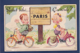 CPA Système Pull Out à Dépliant Complet Paris Circulé - Cartoline Con Meccanismi