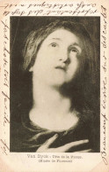 RELIGION - Christianisme - Van Dyck - Tête De La Vierge - (Musée De Florence) - Carte Postale Ancienne - Schilderijen, Gebrandschilderd Glas En Beeldjes