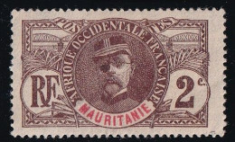 Mauritanie N°2 - Variété "oeil" Borgne - Neuf * Avec Charnière - TB - Unused Stamps