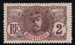 Mauritanie N°2 - Variété "oeil" Borgne - Neuf * Avec Charnière - TB - Ongebruikt