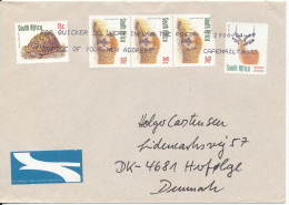 South Africa Cover Sent To Denmark 17-4-2000 Topic Stamps - Covers & Documents