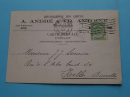 Droguerie En Gros > A. André & Fr. Antoine > BRUXELLES Pharmaciens ( Zie / Voir SCANS ) Publi / Reclame 1908 ! - Artigianato