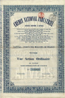 - Titre De 1925 - Crédit National Industriel - - Banque & Assurance