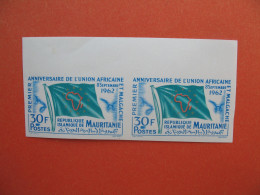 Mauritanie Non Dentelé Neuf ** MNH-Imperf 1962  N° 159 Union Africaine Et Malgache - Mauritanie (1960-...)