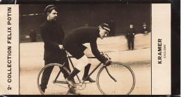 Frank KRAMER * Coureur Cycliste Américain * Cyclisme Vélo * Collection Félix Potin - Autres & Non Classés