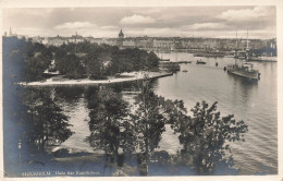 Suède - Stockholm - Ursik Fran Kastellholmen - Bateau - Carte Postale Ancienne - Suecia