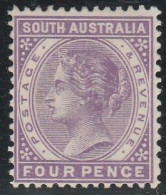 1882 -  Australia 4 P. N. 41 MH - Usados