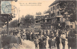 92-BOULOGNE-SUR-SEINE- DEPART DU CIRCUIT AVENUE DE LA REINE - Boulogne Billancourt