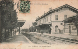 France - La Lorraine Illustrée - La Gare De Pont à Mousson - Imprimeries Réunies - Animé - Carte Postale Ancienne - Nancy