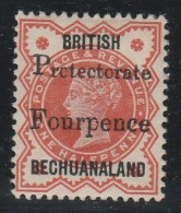 1889 - British Occupation Bechuanaland N. 13/14 MH - 1885-1964 Bechuanaland Protettorato