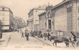 92-SCEAUX- LE MARCHE ET LA RUE HOUDAN - Sceaux