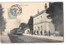 CPA 41 Droue La Gare Et Le Train - Droue