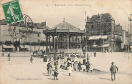 Lorient * La Place Alsace Lorraine * Le Kiosque à Musique * Grand Hôtel De France - Lorient