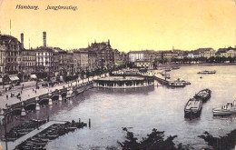 ALLEMAGNE - HAMBURG - Jungfernstieg - Carte Postale Ancienne - Other & Unclassified
