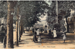 BELGIQUE - SPA - Place Royale - Edition Grand Bazar - Carte Postale Ancienne - Spa