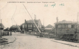 France - Estrées St Denis - Quartier De La Agre - Passage à Niveu - C. Baudiniere - Carte Postale Ancienne - Estrees Saint Denis